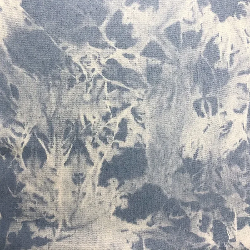 Tissu en denim délavé tie-dye  - Sewing Batik Fabric avis et prix