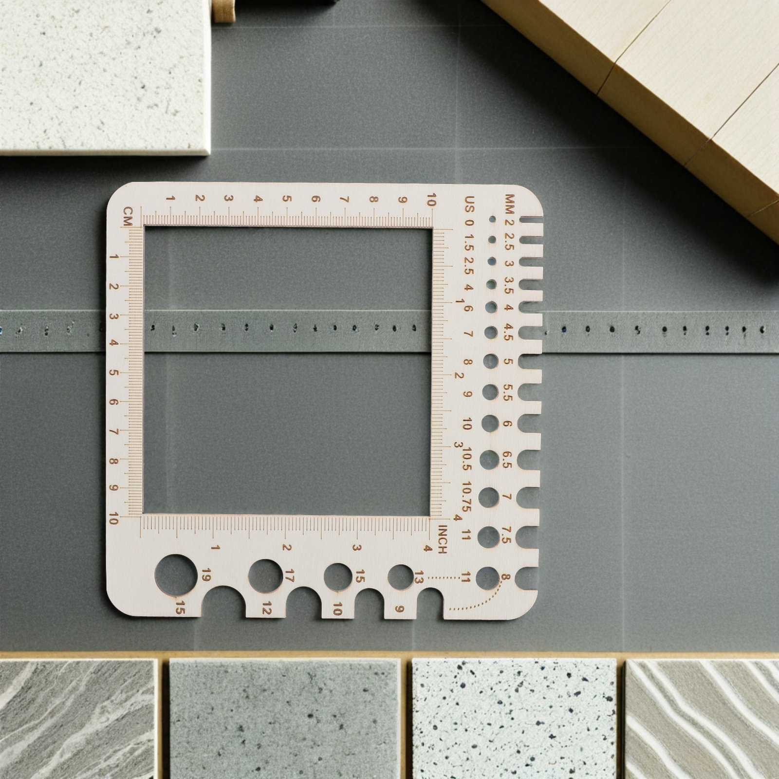 2 pièces, règle de mesure pour - Sewing Gauge Ruler avis et prix