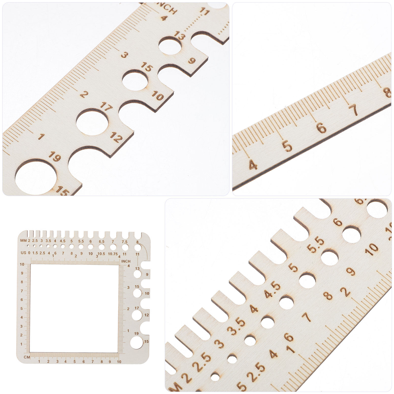 2 pièces, règle de mesure pour - Sewing Gauge Ruler avis et prix